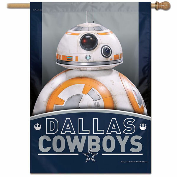 【取寄】WinCraft NFL スター・ウォーズ ハウス バナー フラッグ/旗 - 
NFL×スター・ウォーズ！BB-8&ダース・ベイダーフラッグ取寄受付開始！
