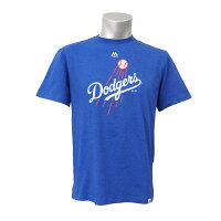 Majestic MLB ドジャース チームロゴ トライブレンド Tシャツ - 
シルキーな肌触り！ドジャースのトライブレンドTシャツ新入荷！
