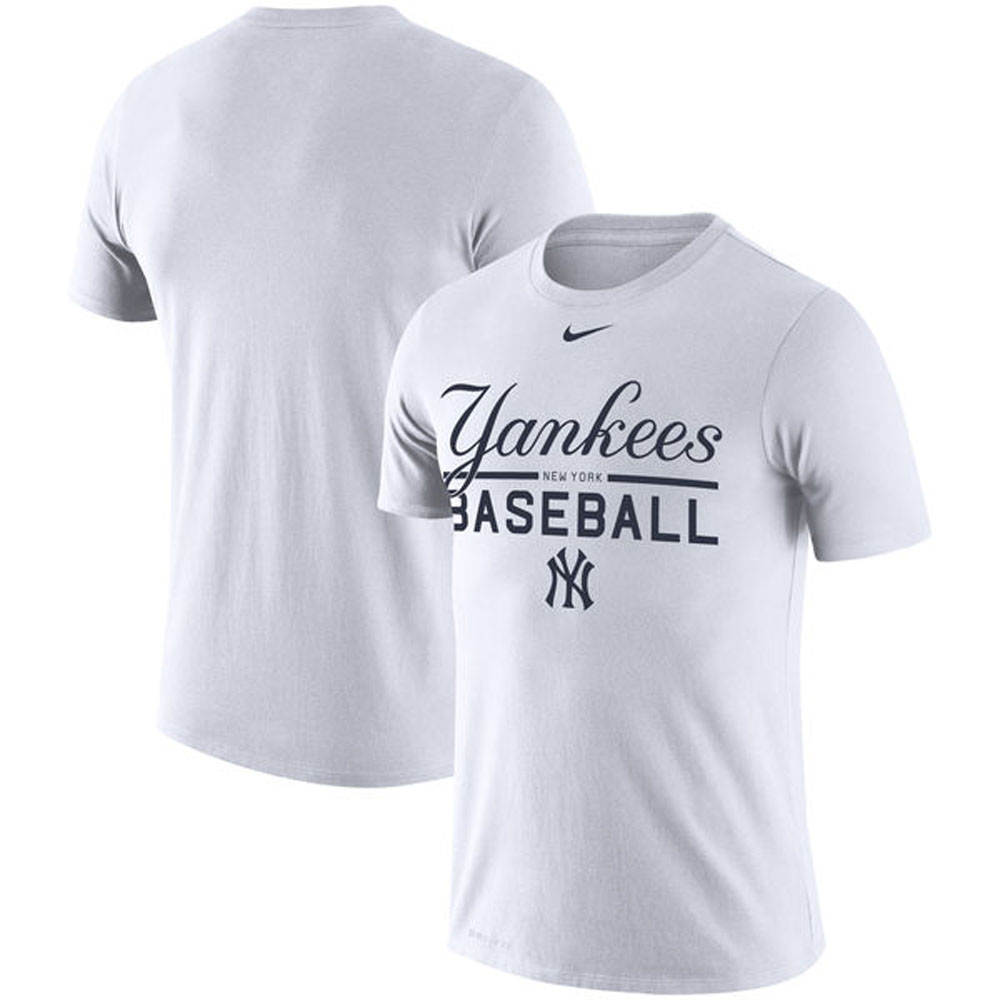 MLB ヤンキース プラクティス パフォーマンス Tシャツ ナイキ/Nike ホワイト - 
MLB NIKE 高機能Tシャツ！デザイン豊富、着心地も快適♪
