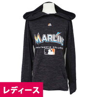  Majestic MLB マーリンズ 2018 選手着用モデル チームドライブ ウルトラストリーク パーカー - 
マーリンズのMLB選手着用モデルパーカーレディースモデルが新入荷！
