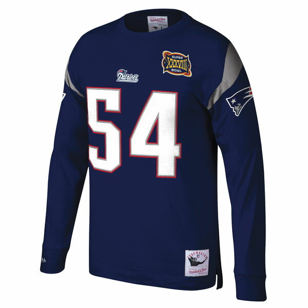 【取寄】Mitchell & Ness NFL スローバック ネーム＆ナンバーロングTシャツ