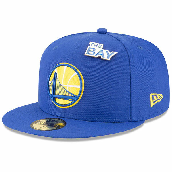 ご予約 NBA ウォリアーズ 59FIFTY フィッテッド キャップ/帽子 2018 ドラフト ニューエラ/New Era ロイヤル