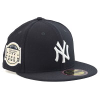 New Era MLB ヤンキース 59FIFTY フィッテッド キャップ - 
旧ヤンキースタジアムモチーフロゴ付きキャップ新入荷！
