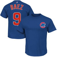 MLB カブス ハビアー・バエズ プレイヤー Tシャツ - 
カブスの若き名手！ハビアー・バエズ選手のプレイヤーTシャツが新入荷！
