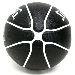 NBAMARUQEEボール(Black/White)SPALDING