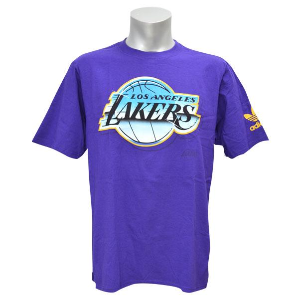 NBA レイカーズ Tシャツ パープル アディダス Chrome Horizon Tシャツ...:selection-j:10067475