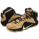 ナイキ / NIKE レブロン 12 EXT コルク LEBRON XII EXT CORK ブラウン レアモデル レアモデル