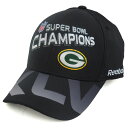 NFL パッカーズ 2011 第45回 スーパーボウル ロッカールーム キャップ リーボック/Reebok ブラック レアモデル レアモデル