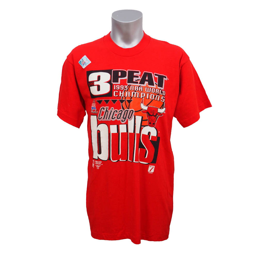 NBA ブルズ 1993年度 NBAファイナル 3連覇達成記念Tシャツ Fruit of …...:selection-j:10135215