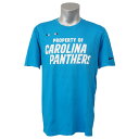 NFL パンサーズ オンフィールド プロパティ Tシャツ ナイキ/Nike ブルー 841044-455