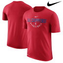 お取り寄せ NBA Nike/ナイキ クリッパーズ プラクティス パフォーマンス Tシャツ レッド