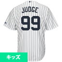 MLB ヤンキース アーロン・ジャッジ キッズ クールベース ユニフォーム/ユニホーム マジェスティック/Majestic ホーム