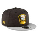 NFL スティーラーズ キャップ/帽子 2018 サイドライン 9FIFTY アジャスタブル ニューエラ/New Era ロード