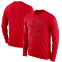 お取り寄せ NFL チーフス Tシャツ サルート トゥ サービス サイドライン レジェンド ロンT ナイキ/Nike レッド