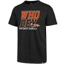 お取り寄せ お取り寄せ NFL ベンガルズ Tシャツ リージョナル スローガン クラブ 47 Brand ブラック