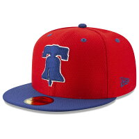 MLB(メジャーリーグ) フィリーズ キャップ/帽子 2019 オンフィールド バッティング プラクティス ニューエラ/New Era レッドの画像