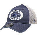 お取り寄せ NFL カウボーイズ キャップ/帽子 フロントパッチ プライド トラッカー ニューエラ/New Era ネイビー