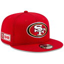 NFL 49ers ¥¥ã¥Ã¥×/˹»Ò 2019 ¥µ¥¤¥É¥é¥¤¥ó Road 9FIFTY ¥Ë¥å¡¼¥¨¥é/New Era