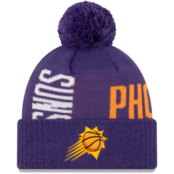 NBA フェニックス・サンズ ニットキャップ/ニット帽 2019 NBA ティップオフシリーズ カフド ニューエラ/New Era パープルの画像