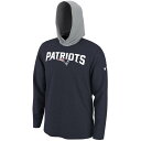 NFL ペイトリオッツ Tシャツ フーディー ヘルメット ロング スリーブ ナイキ/Nike ネイビー BQ5111-419【OCSL】