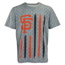 MLB サンフランシスコ・ジャイアンツ Tシャツ Big Logo Flag Tee Forever Collectibles
