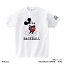 福岡ソフトバンクホークス グッズ Tシャツ ミッキーマウス(BASEBALL)×福岡ソフトバンクホークス Tシャツ Space Age ホワイト 4,070円