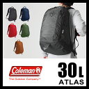コールマン リュック アトラス 30L デイパック リュックサック 通勤 通学 メンズ レディース COLEMAN ATLAS