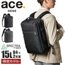 【楽天カード24倍|10/20限定】限定品|エースジーン ガジェタブル スペクトラ ビジネスリュック メンズ ノートPC A4 B4 ACE 67283