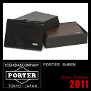 【緊急開催中!ワンエントリーでP12倍!8/19(日)23:59まで】吉田カバン ポーター シーン IDカードホルダー 横型 IDカードケース 革 メンズ ブランド PORTER 110-02973