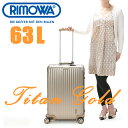 ▼代引＆送料無料▼RIMOWA TOPAS TITANIUM リモワ トパーズ チタニウム【プレミアム】【63L】【94563】【945.63】【スーツケース】【滞在目安3泊〜5泊】【中型】【リモア】【日本正規品】