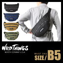 ★本日最終日《10/5(木)1:59〆》楽天カードでP21倍!【日本正規品】ワイルドシングス WILD THINGS ウエストバッグ ヒップバッグ ボディバッグ ワンショルダーバッグ ウエストポーチ ヨコ型 アウトドアブランド メンズ レディース 380-0005