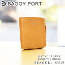 【ポイント10倍】Seagull Ship(シーガルシップ)バルサビア L字ファスナーミニ財布 SKZM-1202【BAGGY PORT(バギーポート)のレディースブランド】【二つ折り財布】【イタリアンレザー】【本革】【牛革】【天然素材】【かわいい】【楽ギフ_包装】【smtb-ms】