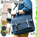 【ポイント10倍】BAGGYPORT(バギーポート) 6号帆布×BLACK ショルダーバッグ GRN-034【帆布】【キャンバス】【A4サイズの対応】【斜めがけ】【肩掛け】【ブランド】【カジュアル】【シンプル】【メンズ】【レディース】【送料無料】【楽ギフ_包装】