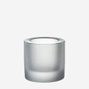 【今だけ45%OFF】iittala イッタラ Kivi (キビ) キャンドルホルダー マットフロスト 今ならもれなく日本製キャンドルを2個プレゼント！