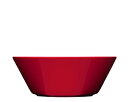 【SALE】Iittala/イッタラ/Teema/ティーマ/レッド/シリアルボウル15cm