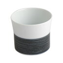 白山陶器 麻の糸 フリーカップ インディゴ / ゆのみ コッ...