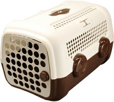【50%OFF】UNITED PETS（ユナイテッドペッツ）A.U.T.O.（オート）キャリーケース ホワイト/ブラウン 犬猫ペット用品