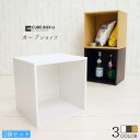 【お得な2個セット】 キューブボックスα オープンタイプ 【5000円以上で送料無料】 カラーボックス 2段 送料無料 キューブボックス 2段 オープン 激安