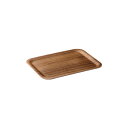 ノンスリップ レクタントレイSS / チーク (NONSLIP TRAY)