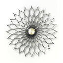 サンフラワークロック ブラック アッシュ Sunflower Clock / ネルソンクロック (vitra ヴィトラ) 【送料無料】