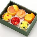 京橋千疋屋 ＜ウェブ限定・母の日限定＞6種のフルーツが嬉しいデザートセット