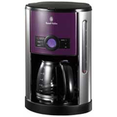 Russell Hobbs（ラッセルホブス） スタイルパープルコーヒーメーカー 14744JP