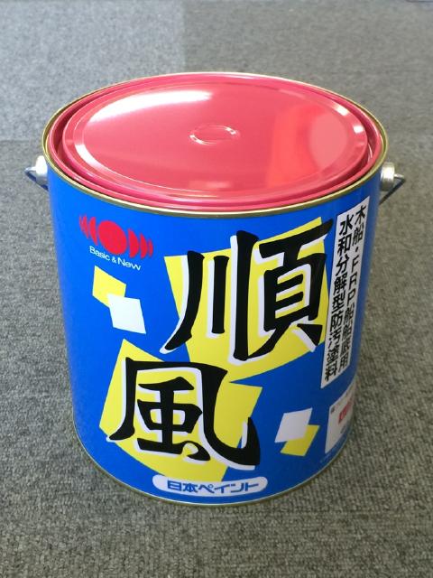 日本ペイント　順風　赤　4kg　レッド　『送料無料』　船底塗料...:senguya1009:10002370