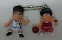 スラムダンク SLAMDUNK スラムスイング ボールチェーンキーホルダー 流川&仙道【中古】