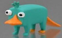 フルタ チョコエッグ ディズニーキャラクター3 33 カモノハシペリー (フィニアスとファーブ)