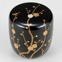 梅蒔絵中棗【限定5点】 竹内幸斎 梅蒔絵 中棗(茶道具 通販 楽天)