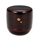 溜 竹型中棗 松梅蒔絵 筑城筑良 【新春】(茶道具 通販 楽天)