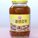 【韓国食品・健康茶・韓国お茶】体を温め冷えを取ります。蜂蜜生姜茶1kg炭酸で割るとジンジャエール！大人から子供までどうぞ。