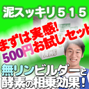 【送料無料】泥スッキリ515お試し袋【メール便限定、代引不可】環境にやさしい無リンの泥すっきり洗剤です!