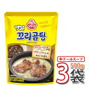(13752)【送料無料!】【オットゥギ】牛コリコムタン(テールスープ)★ 500g x 3袋 ★ 加工食品 栄養 簡単料理 【韓国食品 韓国料理 韓国食材 おかず】【韓国お土産 輸入食品 非常食 激安】 ★★